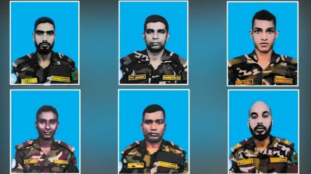 সুদানে ড্রোন হামলায় নিহত ছয় বাংলাদেশি শান্তিরক্ষীর জানাজা সম্পন্ন