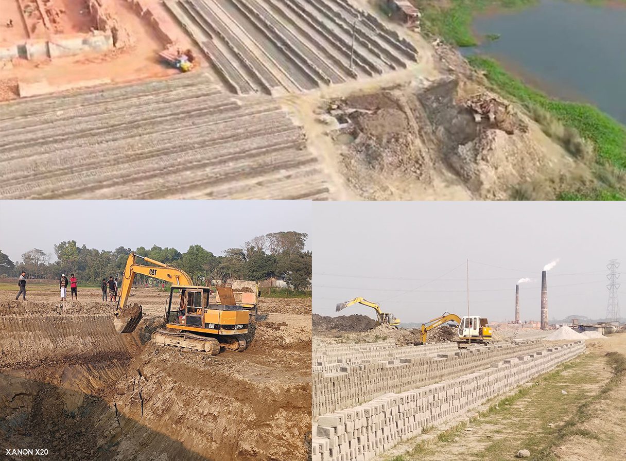 সিংগাইরে কৃষিজমি এখন ডোবা-নালা, তিন ফসলি জমির টপসয়েল লুটের মহোৎসব