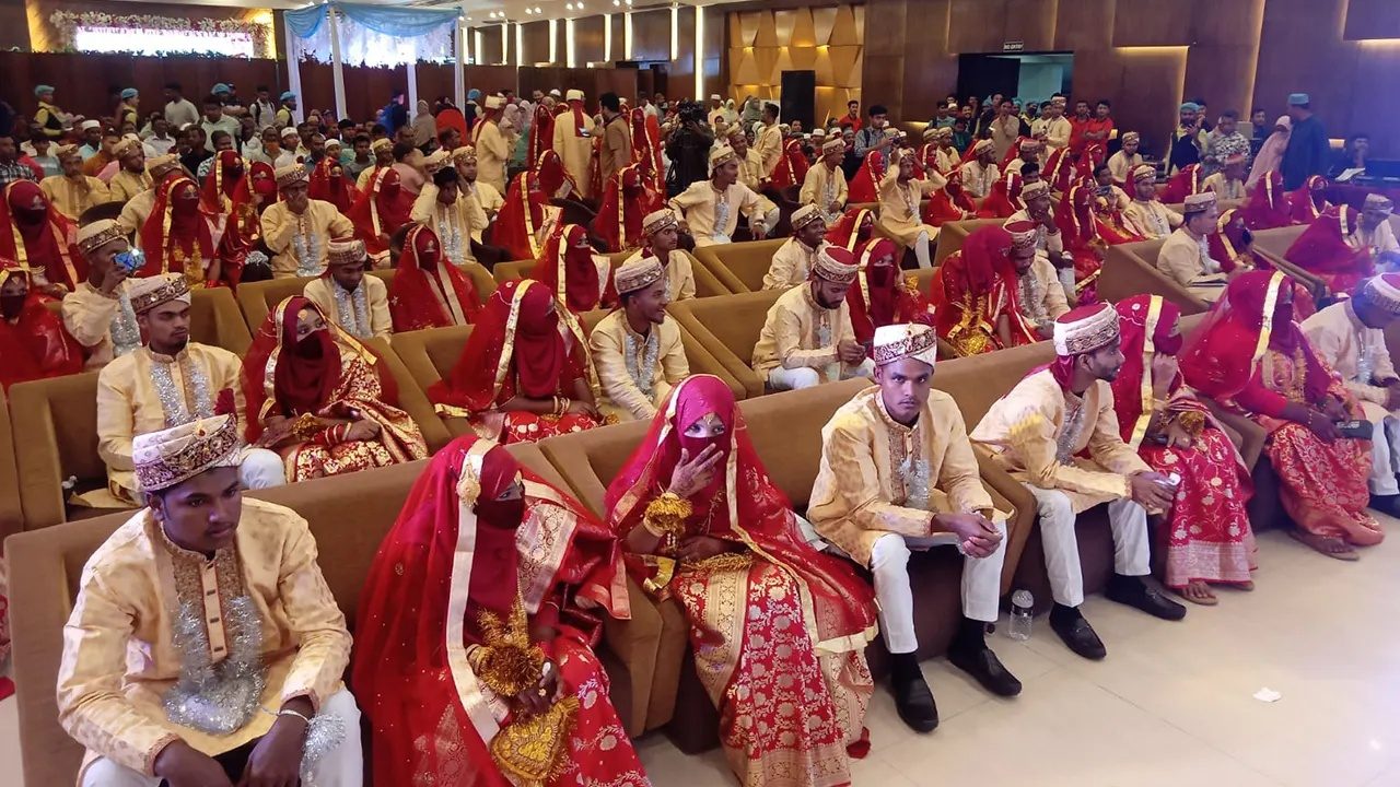 সিলেটে খরচ ছাড়াই ১২৬ দম্পতির বিয়ে সম্পন্ন